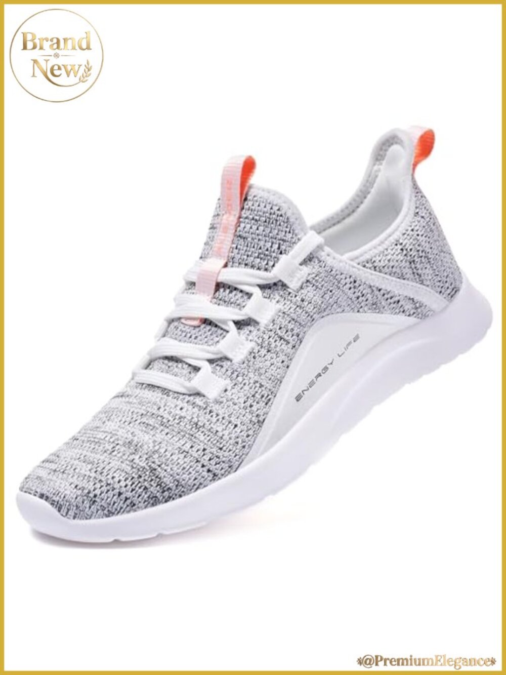 Women's Lightweight Slip On Running Walking Shoes Knit Comfort Sneakers